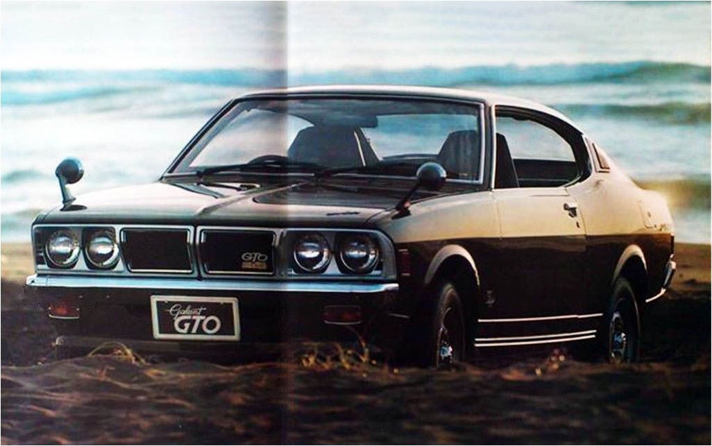 Японский муслкар 70-х Mitsubishi Galant GTO