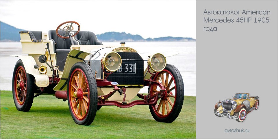 автокаталог, american, mercedes, 45hp, 1905 автокаталог, american, mercedes, 45hp, 1905
