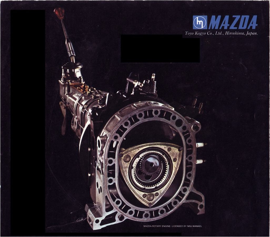 Mazda RX-3 engine