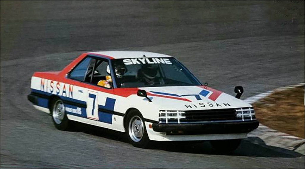 Гоночный Ниссан 2000RS 1981 год