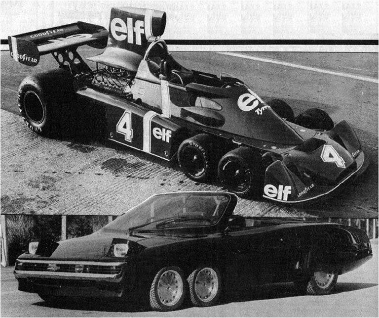 Tyrrell P34 и Panther 6