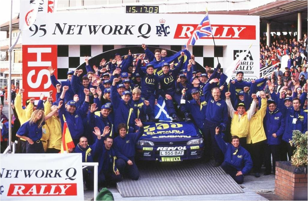 subaru impreza wrc 1995