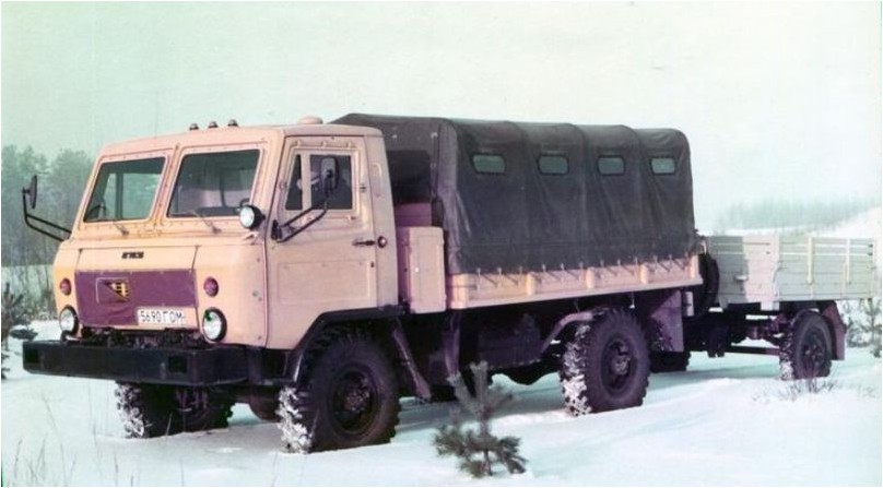 ГАЗ-3301 на испытаниях