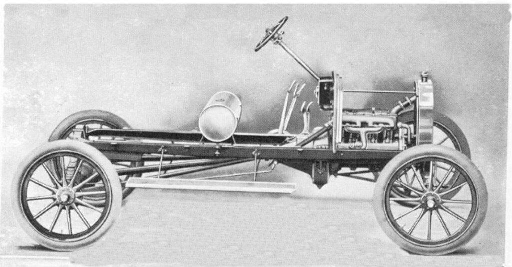 Шасси Ford T