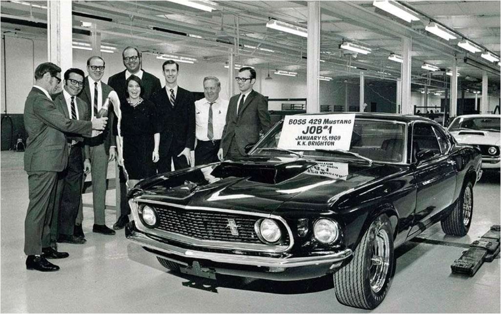 Первый Ford Mustang Boss 429