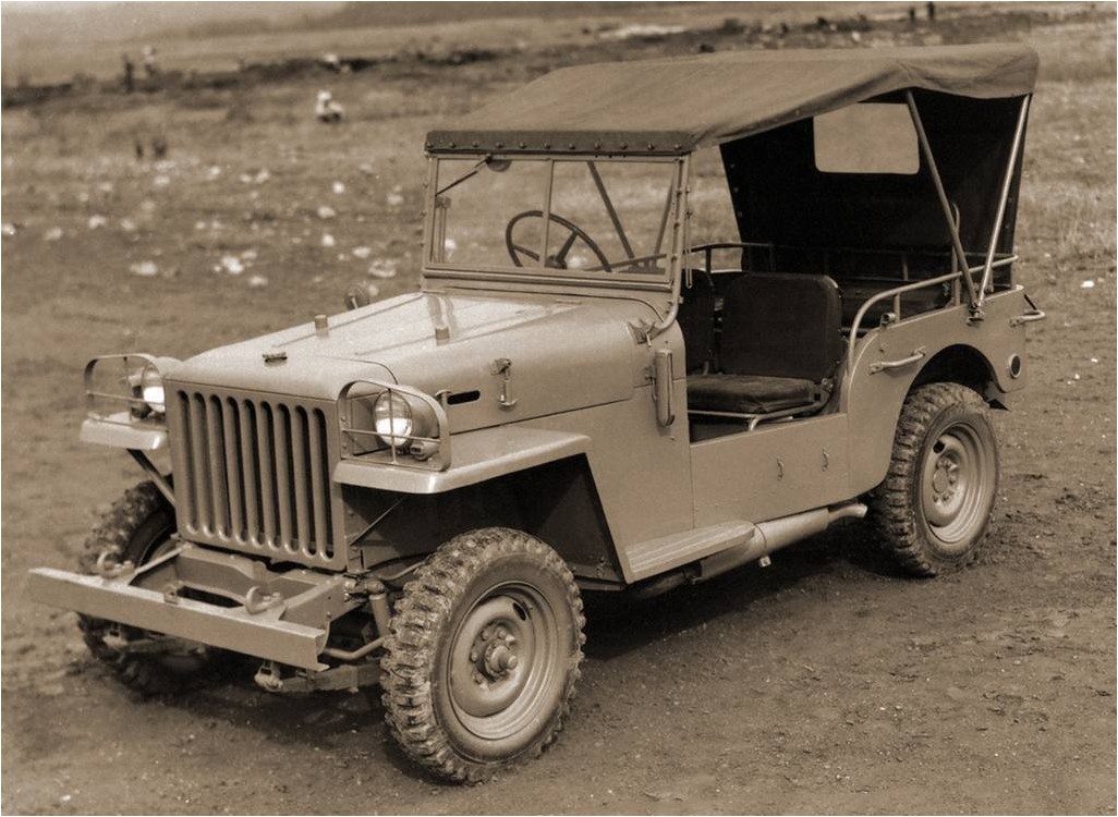 Toyota Jeep BJ первый Ленд Крузер