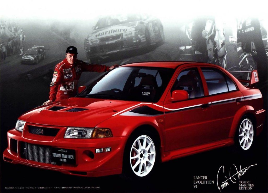 Mitsubishi Evo VI Tommi Makinen Edition