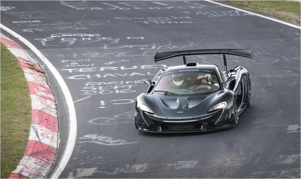 McLaren P1 LM рекорды Нюрбургринга