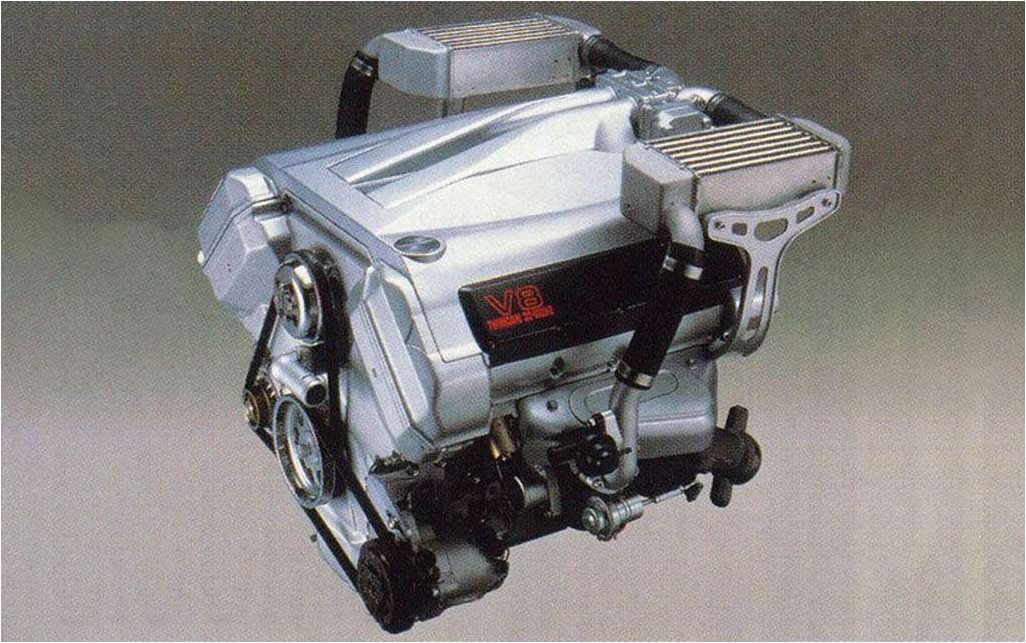 Suzuki V8 двигатель