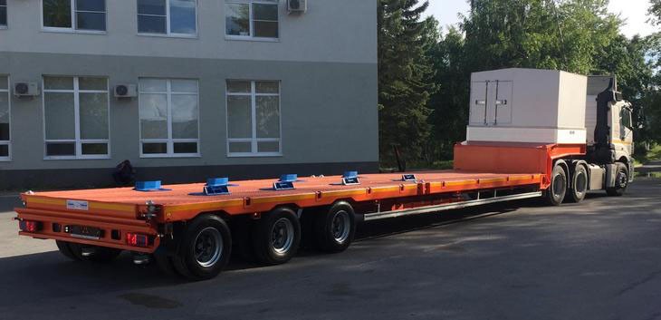 КАМАЗ полуприцеп контейнеровоз