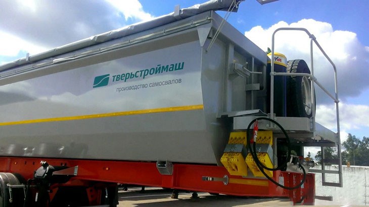 Полуприцеп самосвальный Тверьстроймаш