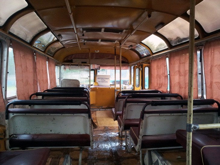 ПАЗ 672 — автобус с характерным звуком мотора (автобус, характерный, звук, мотор, огромное количество) ПАЗ 672 салон
