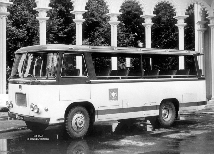 ПАЗ 672 — автобус с характерным звуком мотора (автобус, характерный, звук, мотор, огромное количество) ПАЗ 672 А