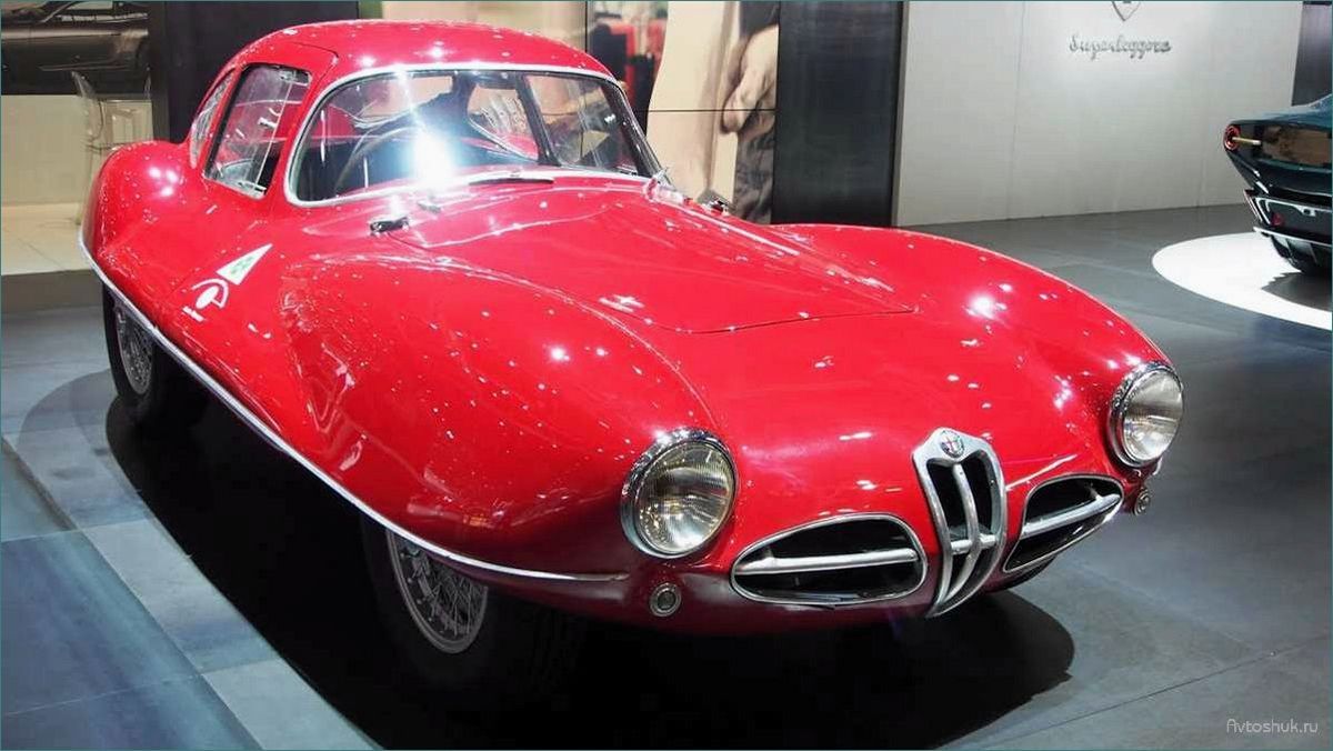 Alfa Romeo C52 Disco Volante (1952-1953): история создания, технические характеристики и фото