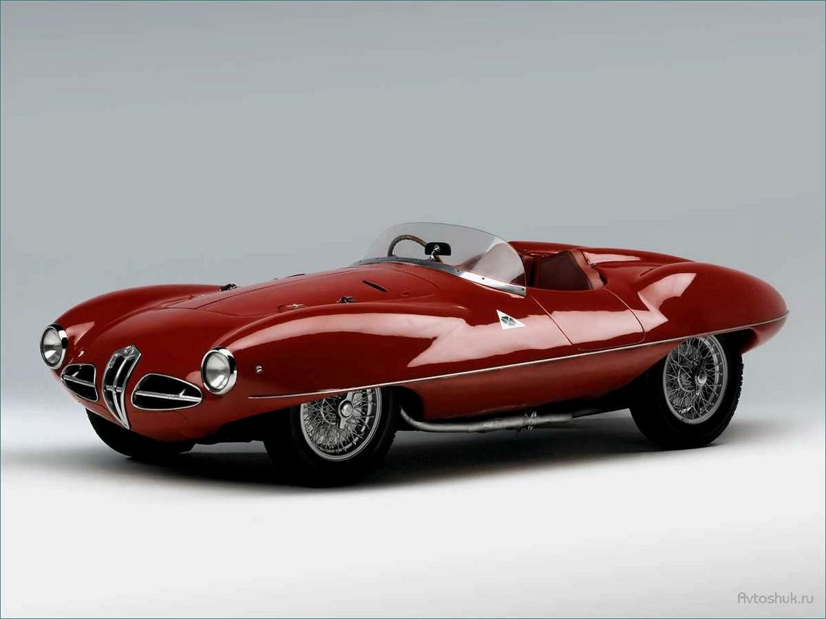 Alfa Romeo C52 Disco Volante (1952-1953): история создания, технические характеристики и фото