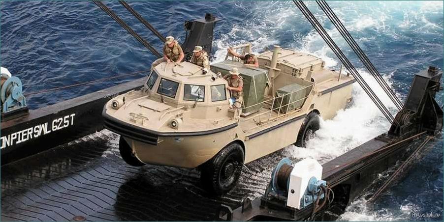 LARC-5 (1962-1968): американский амфибийный грузовик с множеством функций