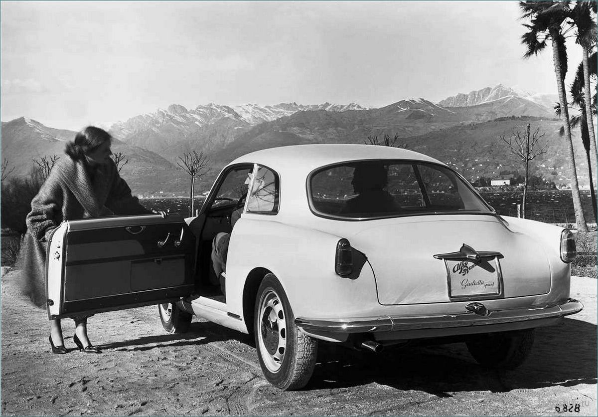 Alfa Romeo Giulietta (1954 — 1965): история модели и особенности технических характеристик