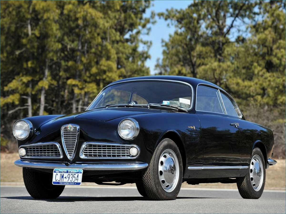 Alfa Romeo Giulietta (1954 — 1965): история легендарной модели и особенности