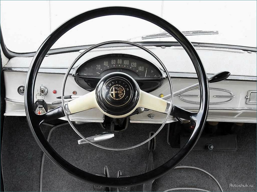 Alfa Romeo Giulietta (1954 — 1965): история модели и особенности технических характеристик