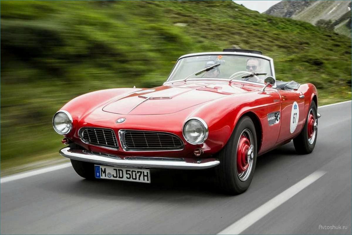 BMW 507 (1955-1959): история создания, технические характеристики и особенности
