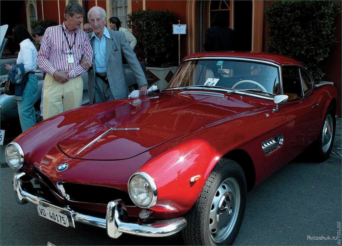 BMW 507 (1955-1959): история создания, технические характеристики и особенности