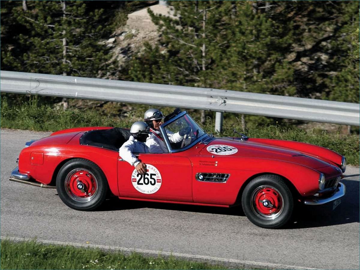 BMW 507 (1955-1959): история создания, технические характеристики и особенности