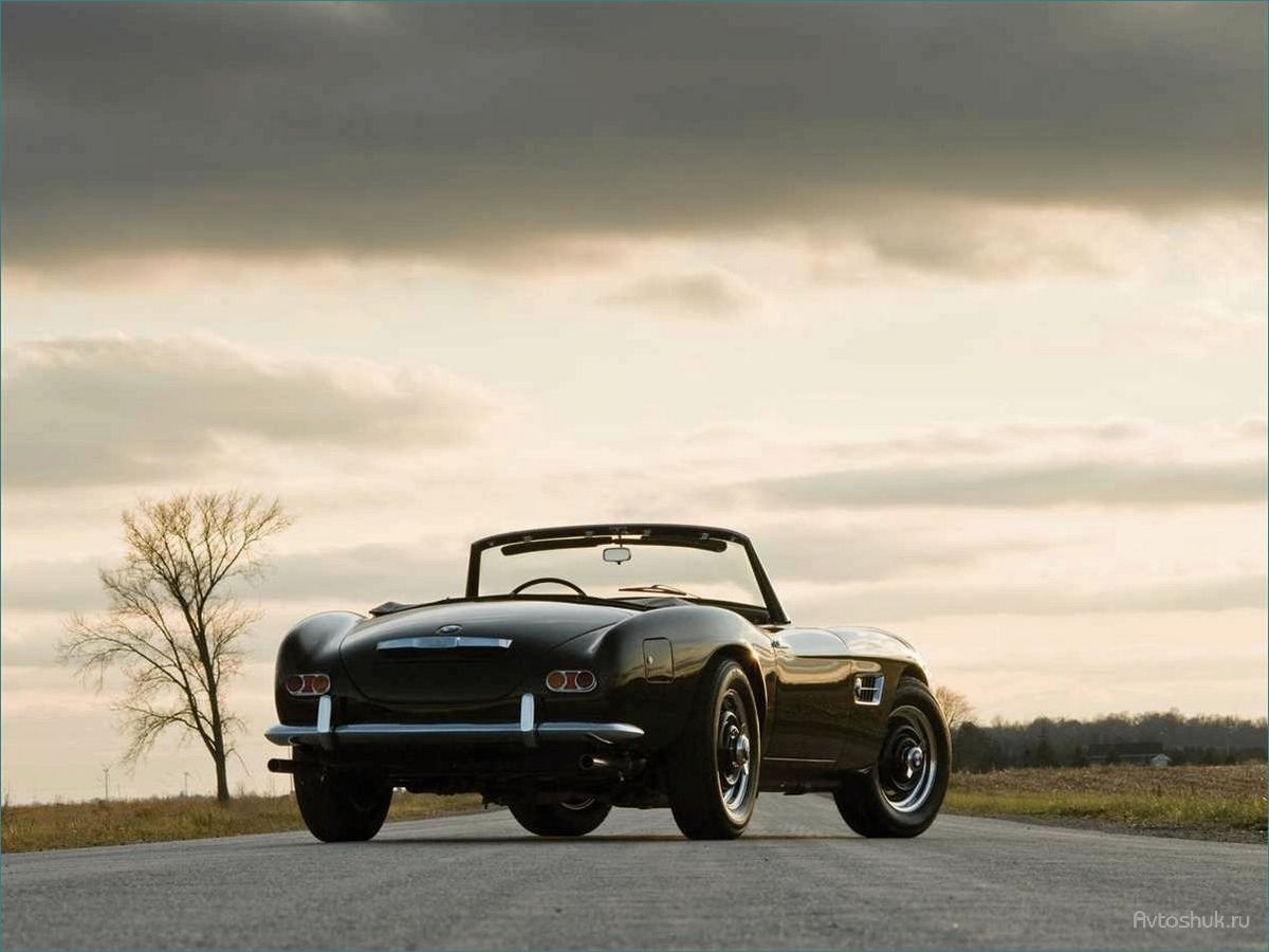 BMW 507 (1955-1959): история создания, технические характеристики и особенности