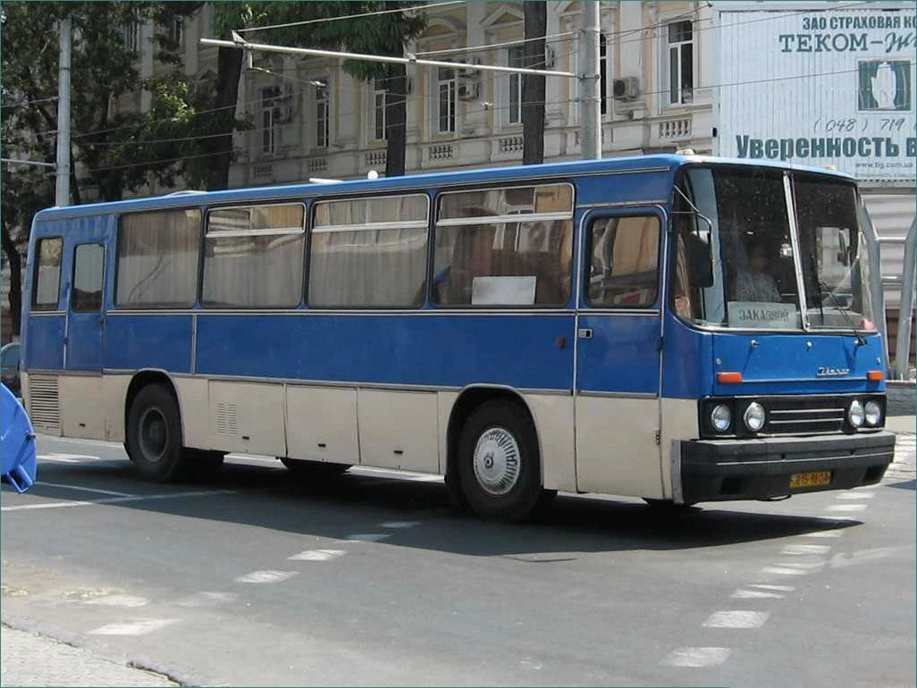 Автобус Ikarus 255.72 1978 года: особенности конструкции и эксплуатации