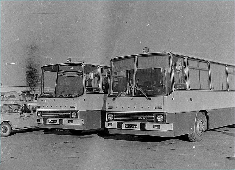 Автобус Ikarus 255.72 1978 года: особенности конструкции и эксплуатации