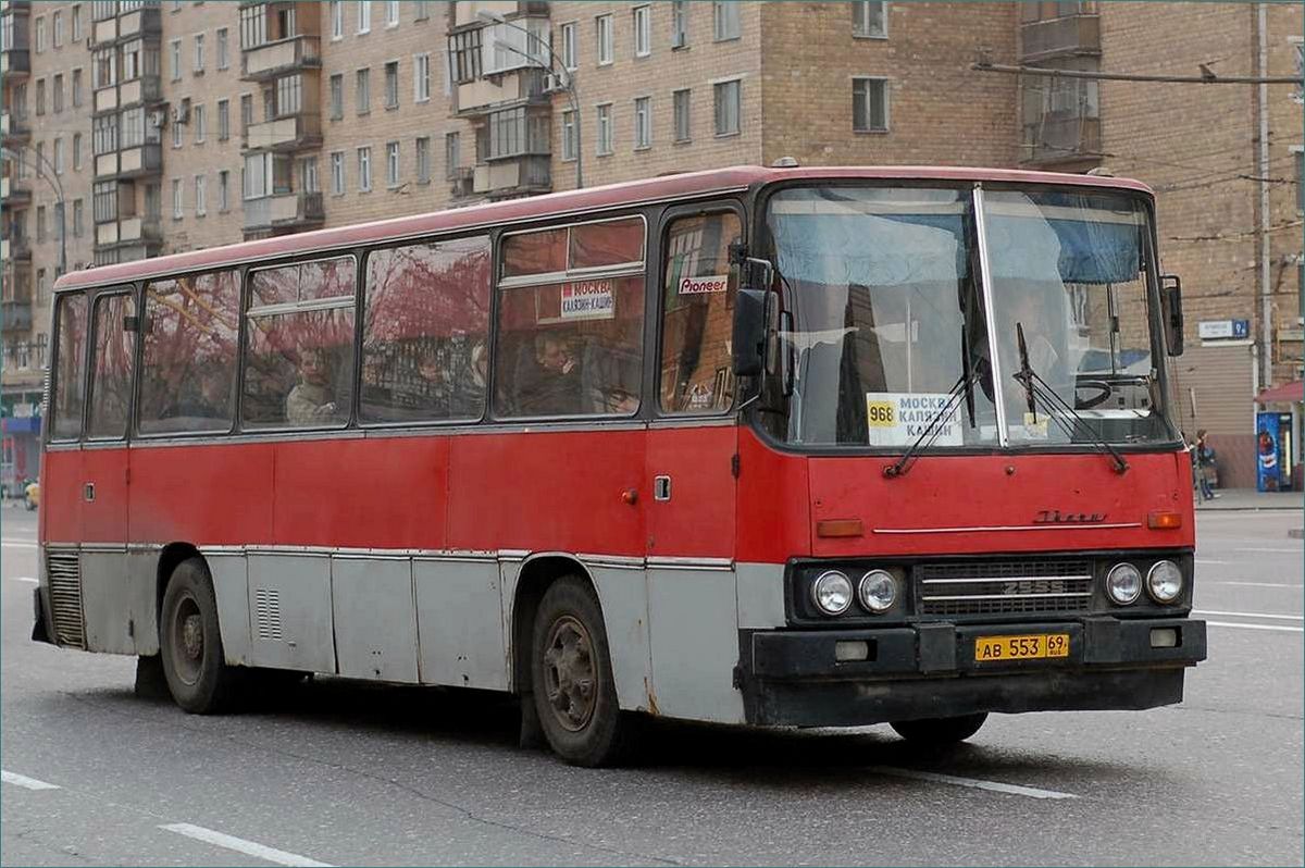 Автобус Ikarus 255.72 1978 года: особенности конструкции и эксплуатации