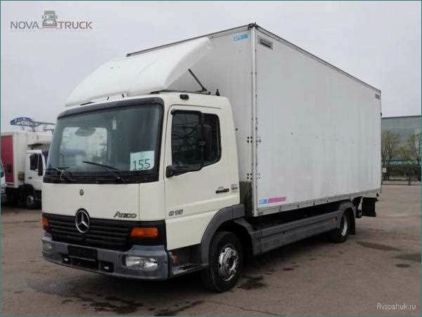 Mercedes-Benz Atego 2004: обзор технических характеристик и эксплуатационных особенностей
