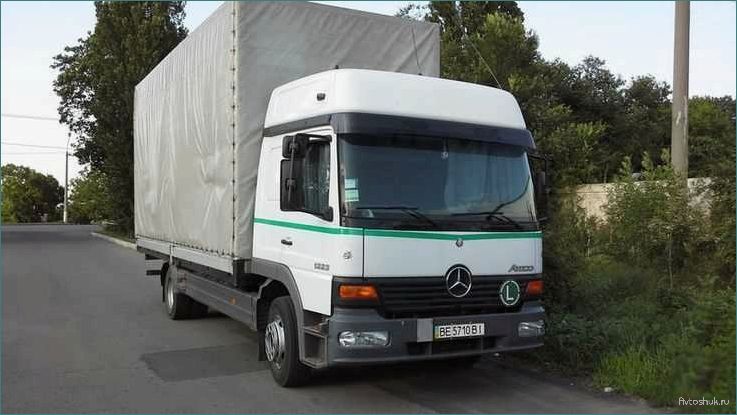 Mercedes-Benz Atego 2004: обзор технических характеристик и эксплуатационных особенностей