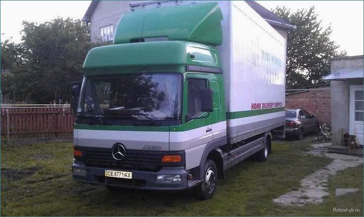 Mercedes-Benz Atego 2004: обзор технических характеристик и эксплуатационных особенностей