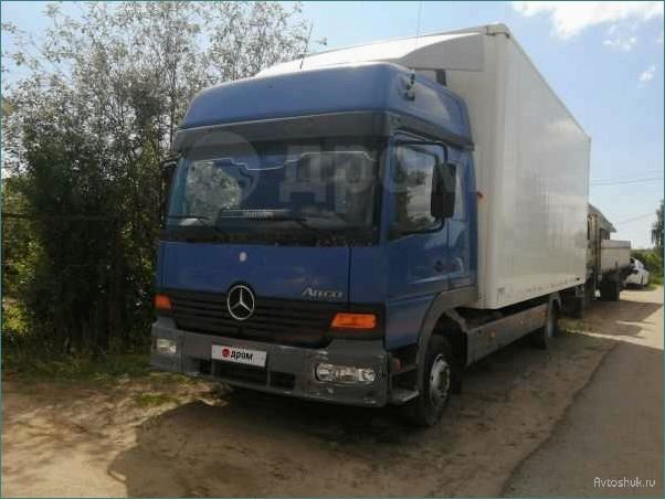 Mercedes-Benz Atego 2004: обзор технических характеристик и эксплуатационных особенностей