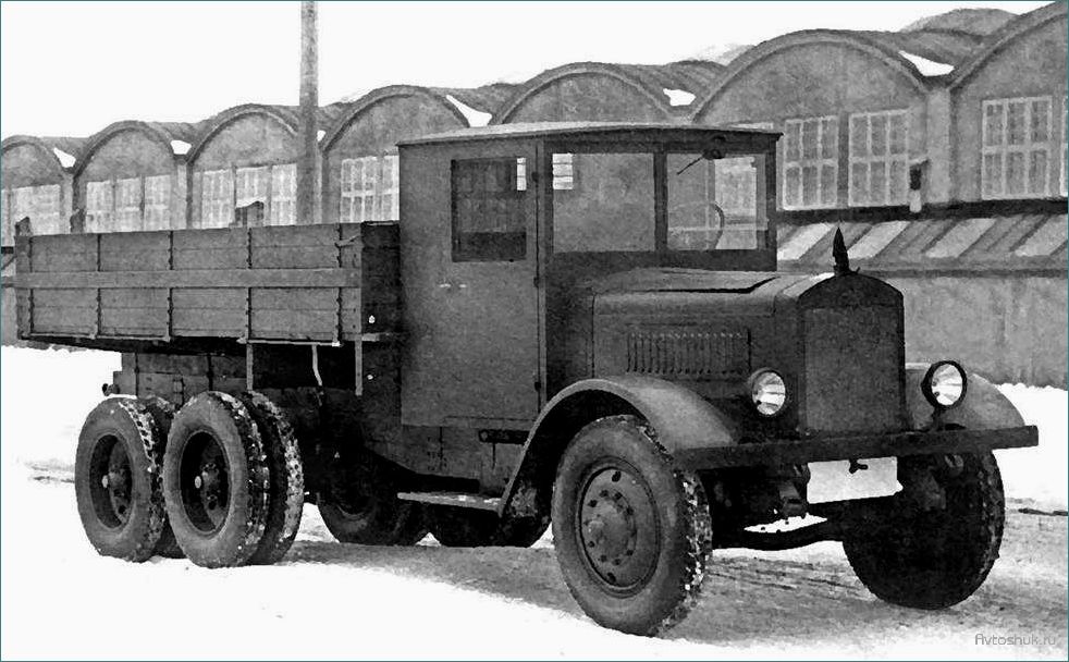 Грузовик ЯГ-12 с колесной формулой 8х8: характеристики, описание и преимущества