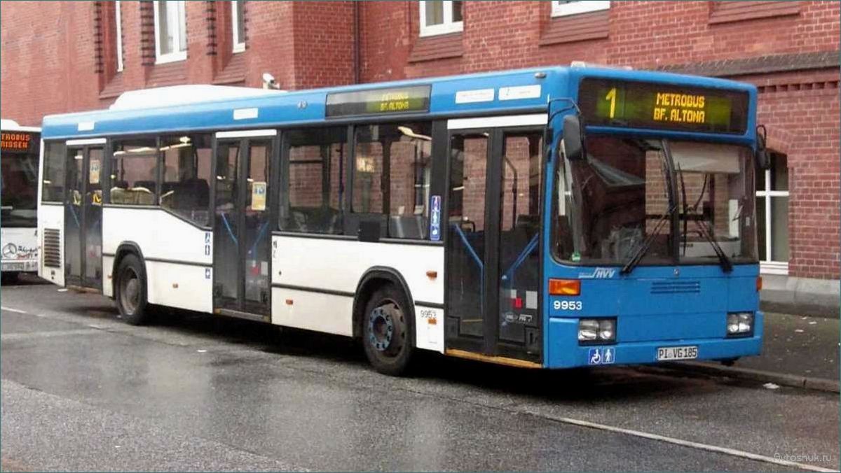 Mercedes-Benz O 405N2: технические характеристики, преимущества и особенности