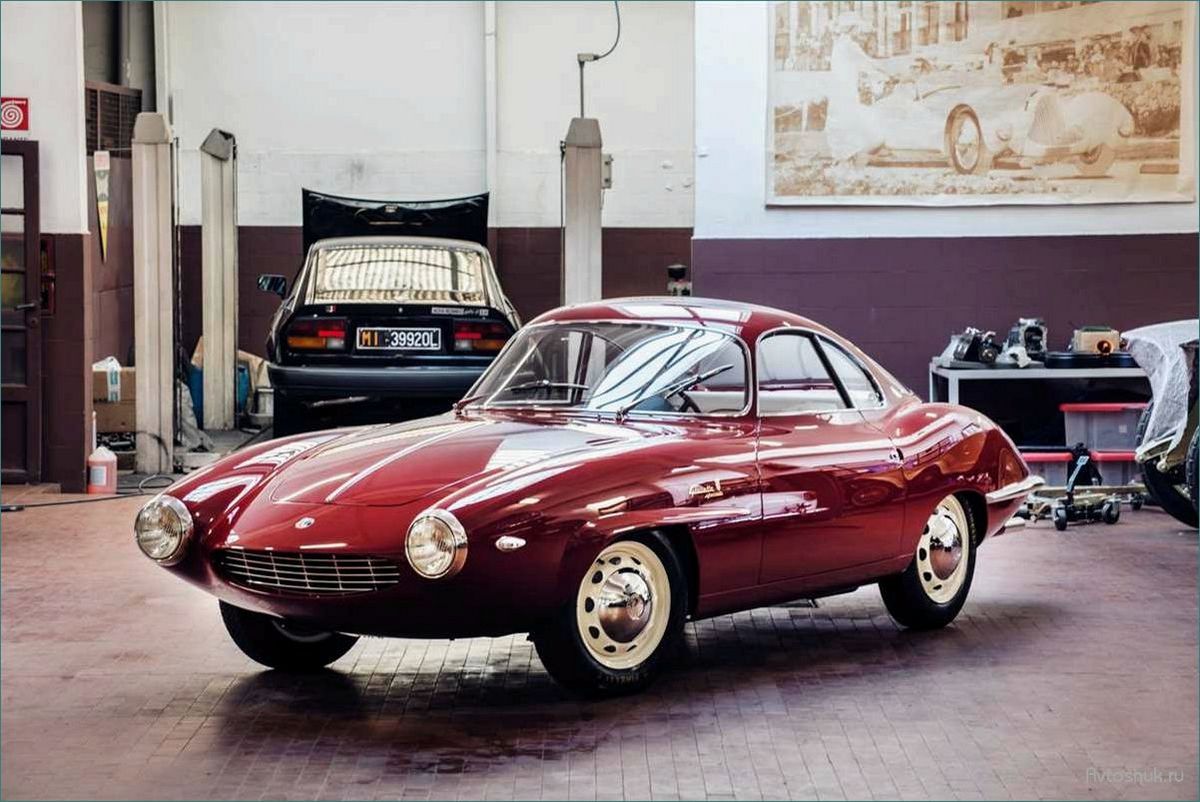 (alfa, romeo, giulietta, sprint, speciale) Alfa Romeo Giulietta Sprint Speciale Bertone (1957-1966): описание, особенности и характеристики