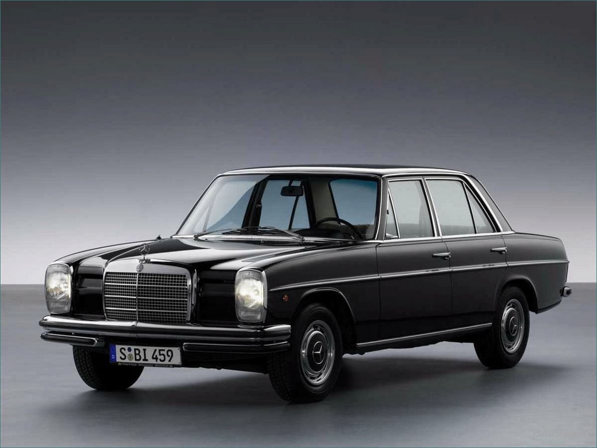 (mercedes-benz, w114, w115, 1968, 1976) Mercedes-Benz W114 / W115 (1968–1976): история выпуска и особенности моделей