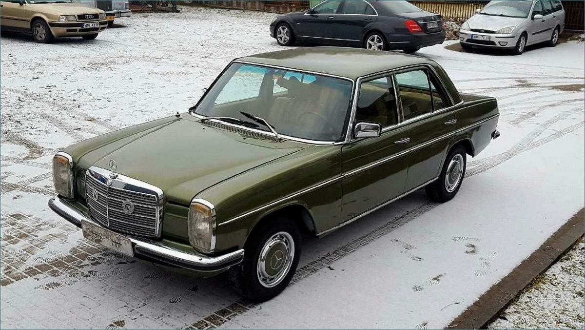 (mercedes-benz, w114, w115, 1968, 1976) Mercedes-Benz W114 / W115 (1968–1976): история выпуска и особенности моделей