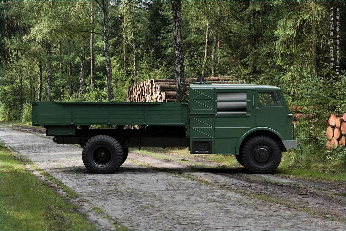 Паровой грузовик НАМИ-012: история создания, особенности конструкции и выгоды использования