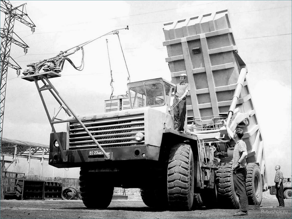 Троллейвоз БелАЗ 524: карьерный автопоезд, который повышает эффективность горнодобывающих работ