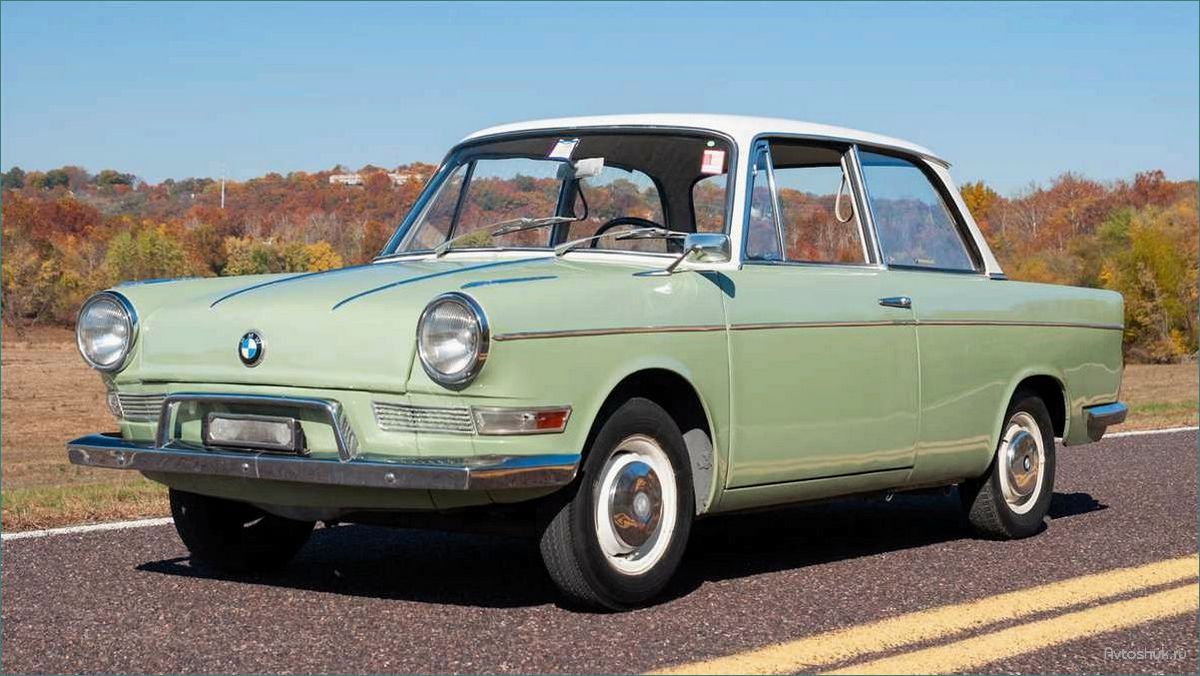 История BMW 700: модель 1959-1965 годов