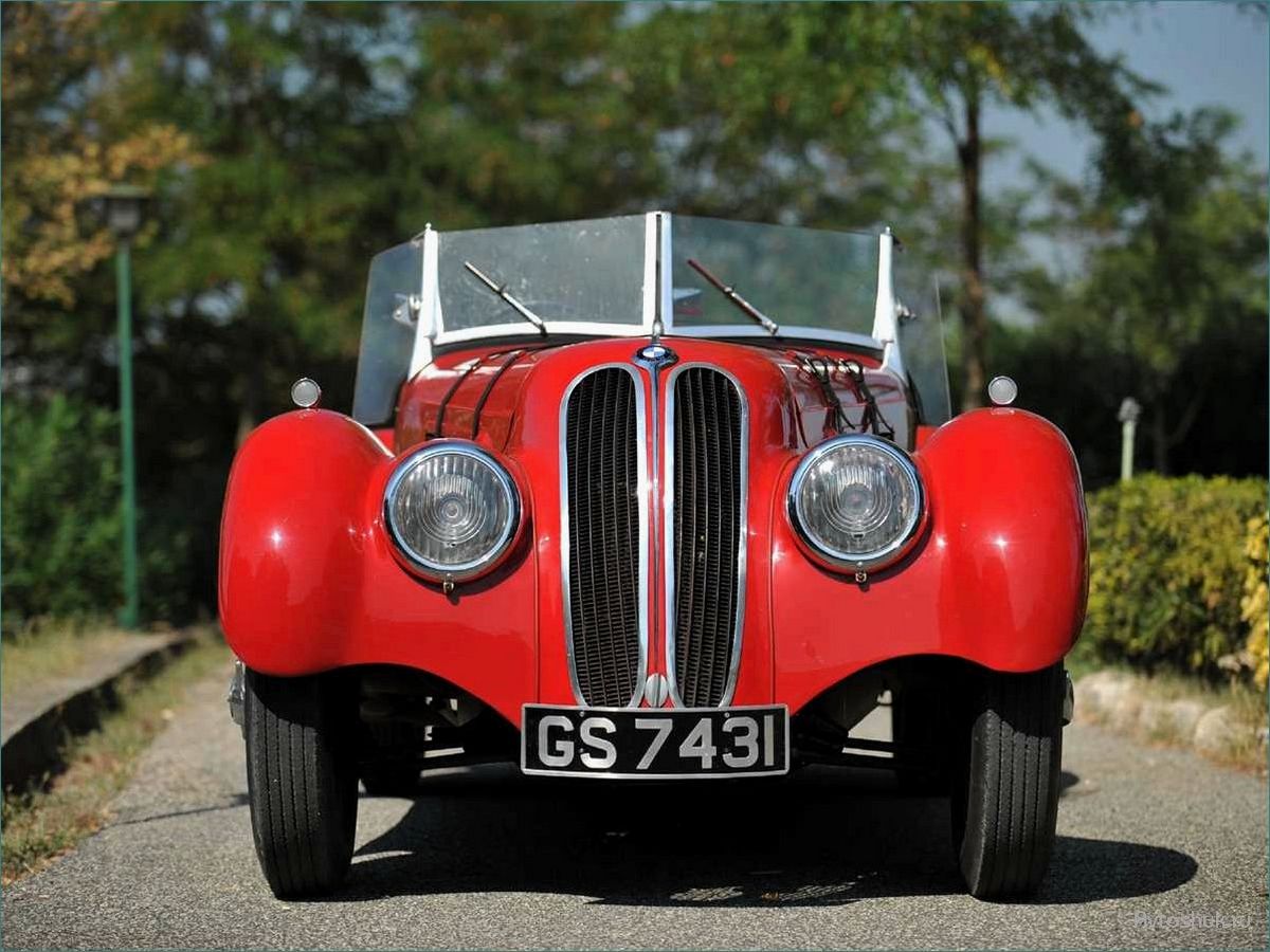 BMW Typ 328 (1936 — 1940): история создания, технические характеристики и особенности модели