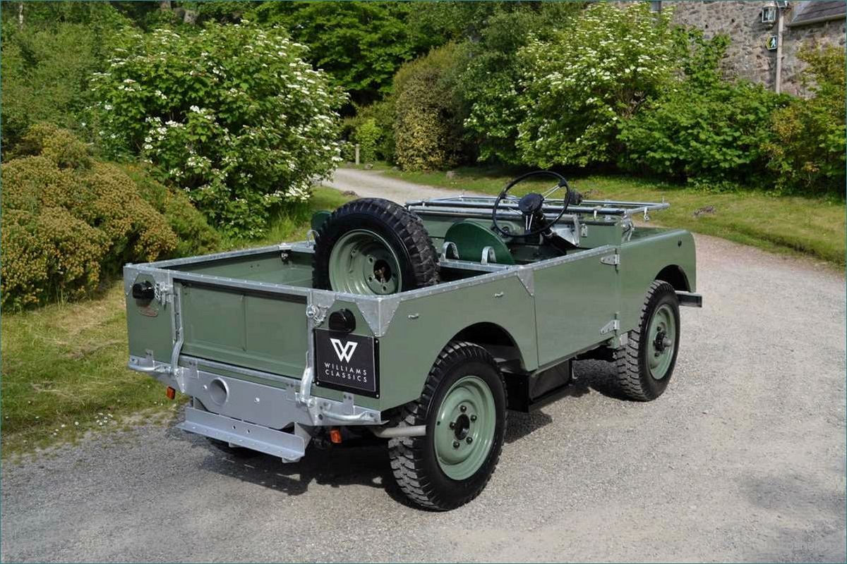 Land Rover Mk.1 (1948): история создания и особенности первого внедорожника британской марки