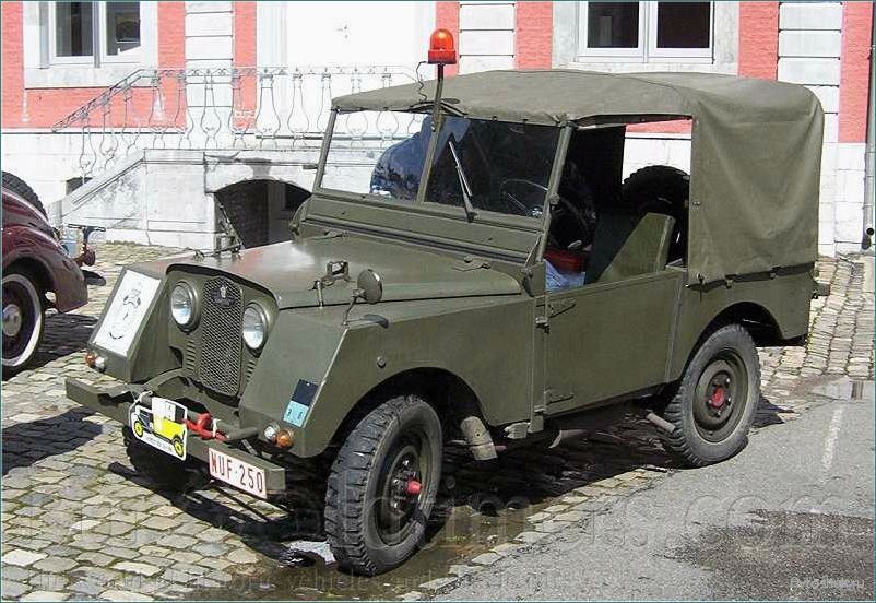 Land Rover Mk.1 (1948): история создания и особенности первого внедорожника британской марки