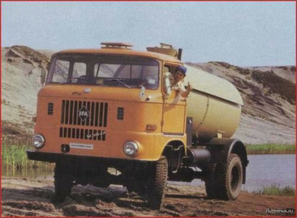 Ассенизационная установка на шасси IFA W50: особенности, преимущества и области применения