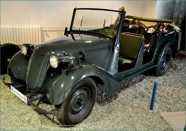 Автомобиль Tatra 57K (1941 — 1948): история создания, особенности и достоинства