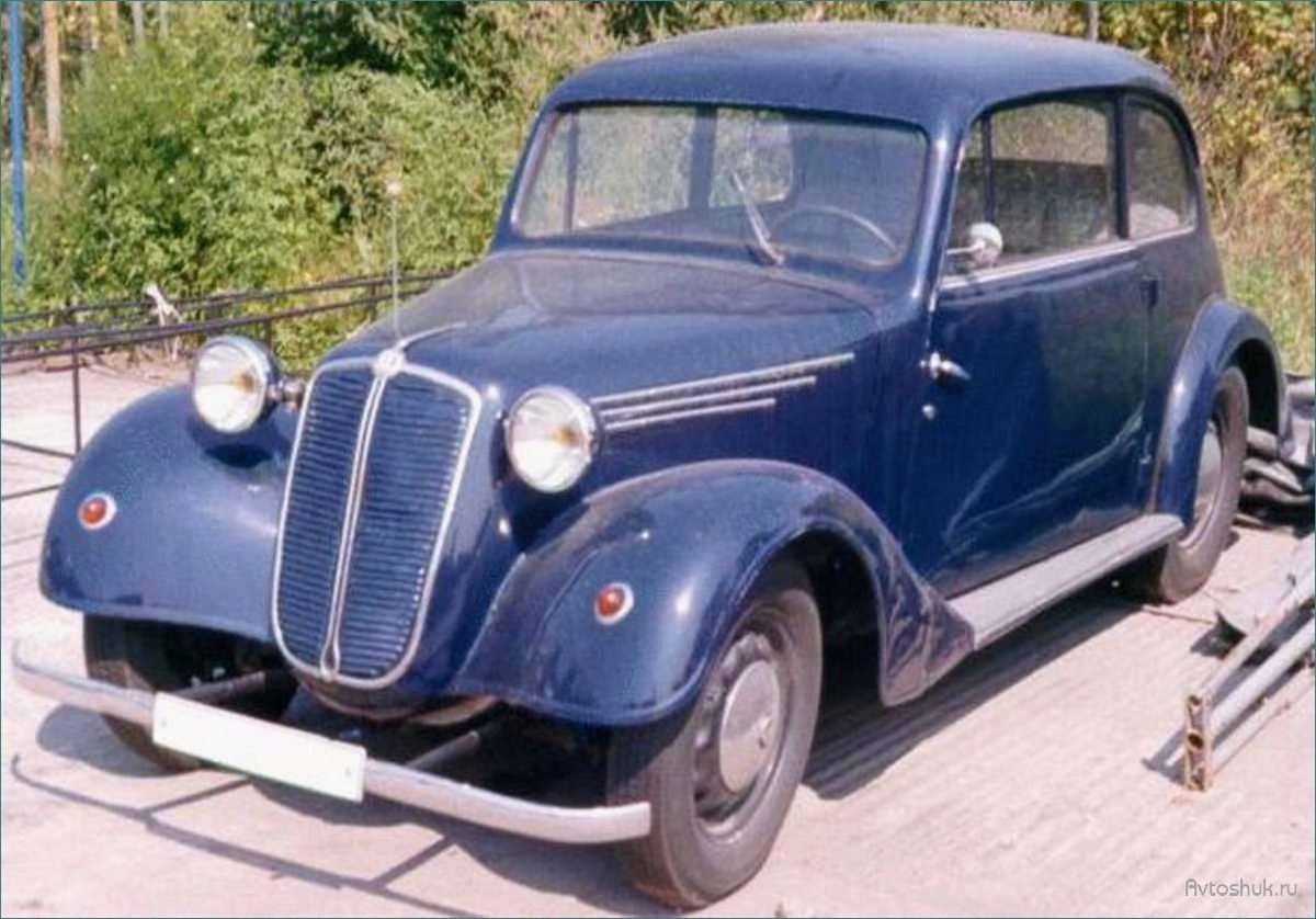 Автомобиль Tatra 57K (1941 — 1948): история создания, особенности и достоинства