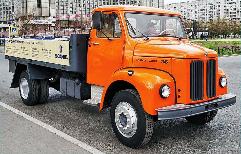 Scania-Vabis L36 1962: история легендарного грузовика