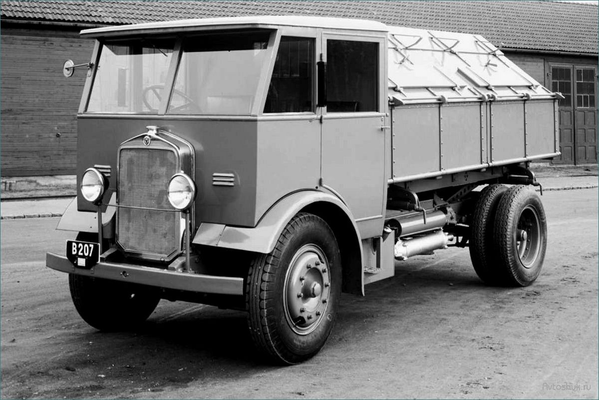 Scania-Vabis L36 1962: история легендарного грузовика